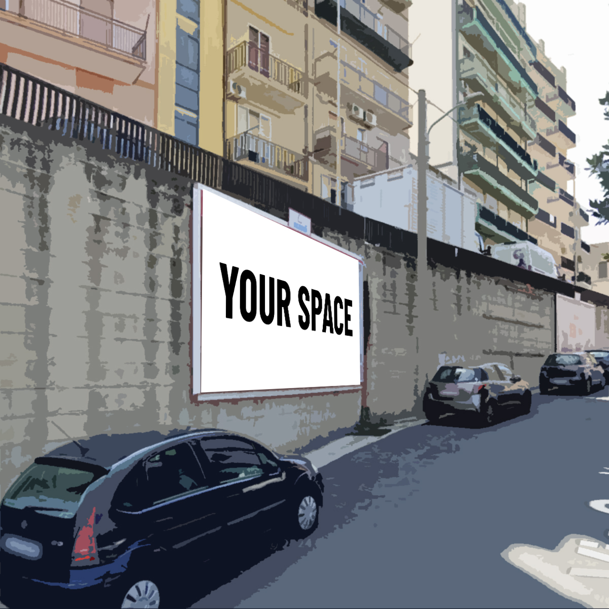 SPAZIO PUBBLICITARIO 600 x 300 Via Capitaneria (AUGUSTA) Dal 19/10/2026 al 01/11/2026 14 giorni